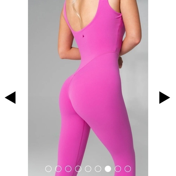 Vitality (Balance Athletica) Cloud II Jumpsuit Fuschia - Picture 7 of 7